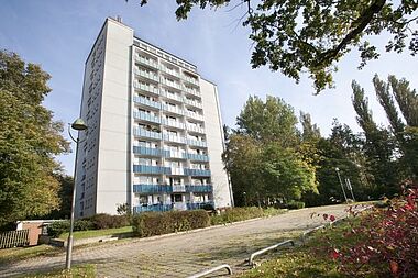Bild zu 1-Zimmer-Wohnung mit Aufzug & Westbalkon in Rostock-Reutershagen