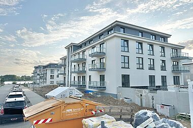 Bild zu Noch zu errichtende Neubauwohnung mit Wintergarten, Süd-/Westbalkonen & Aufzug in Rostock-Gehlsdorf