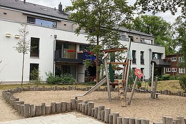 Bild zu Moderne 2-Zimmer-Erdgeschosswohnung mit Terrasse in Markgrafenheide