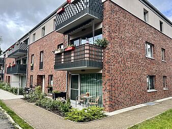 Bild zu Moderne 2-Zimmer-Erdgeschosswohnung mit Terrasse in Markgrafenheide