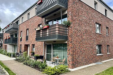 Bild zu Moderne 2-Zimmer-Erdgeschosswohnung mit Terrasse in Markgrafenheide