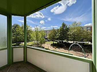 Bild zu 1-Zimmer-Wohnung mit Westbalkon in Rostock-Dierkow