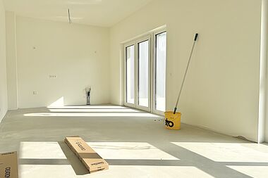 Bild zu Noch zu errichtende 2-Zimmer-Erdgeschosswohnung in Rostock-Gehlsdorf mit offener Küche und Balkon