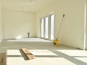 Bild zu Noch zu errichtende 2-Zimmer-Erdgeschosswohnung in Rostock-Gehlsdorf mit offener Küche und Balkon