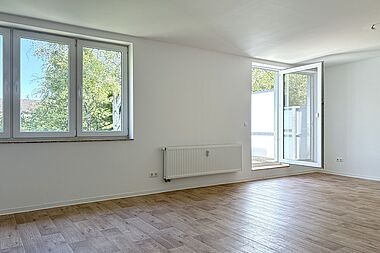 Bild zu Moderne 2-Zimmer-Dachgeschosswohnung mit Balkon in Rostock-Warnemünde