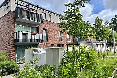 Bild zu Moderne 2-Zimmer-Erdgeschosswohnung mit Terrasse in Markgrafenheide